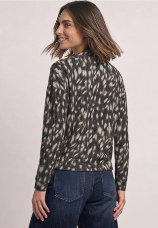 Printed Soft Shirt | Black