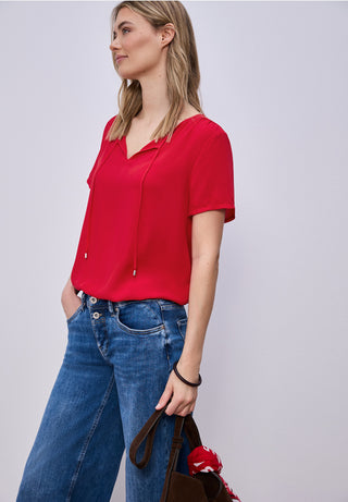 Shirt Blouse | Salsa Red