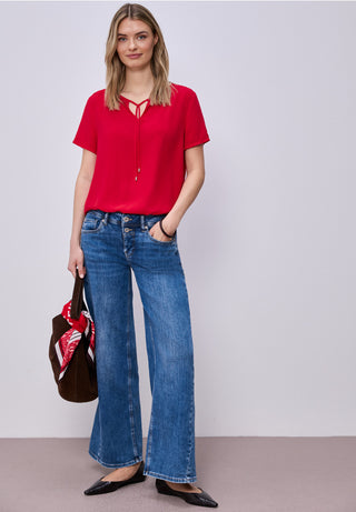 Shirt Blouse | Salsa Red