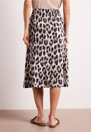 Emee Skirt All Over Print | Timeless Beige