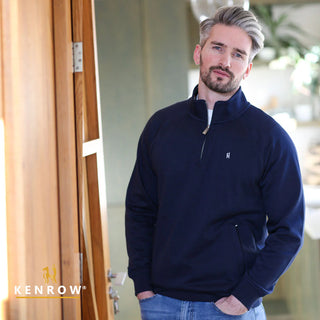 Avery Half Zip | Navy