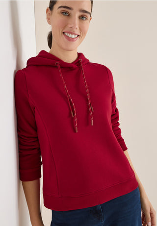 Calm Cosy Hoodie | Beaujolais Red