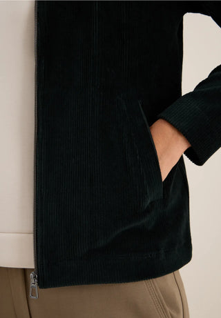 Cord Jacket  | Ink Green