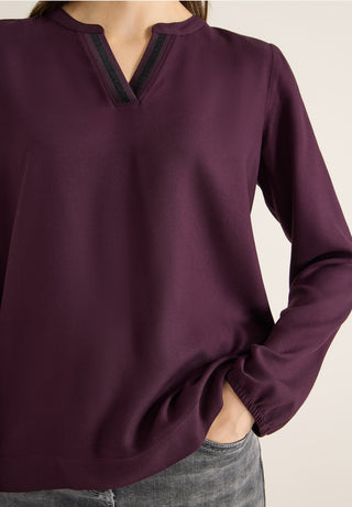 Deco Tunic | Eggplant