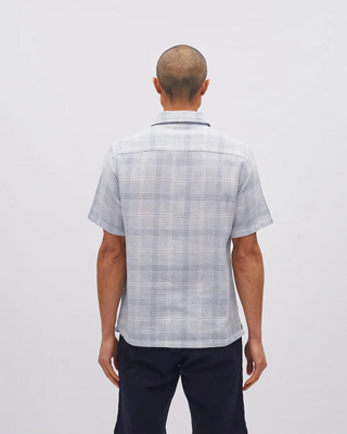 Casey Short Sleeve Shirt | Flacon Blue