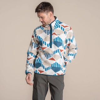 Tatton II Half Zip Fleece | River Blue