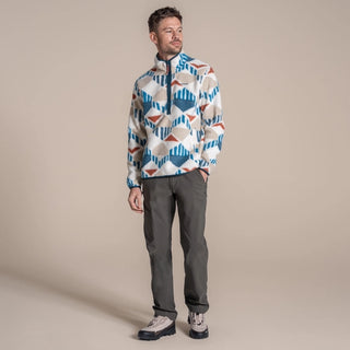 Tatton II Half Zip Fleece | River Blue