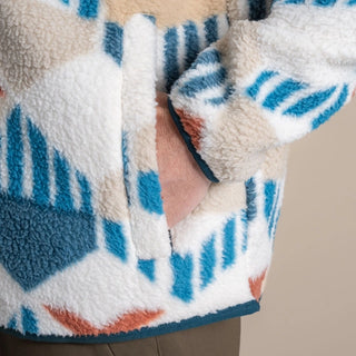 Tatton II Half Zip Fleece | River Blue