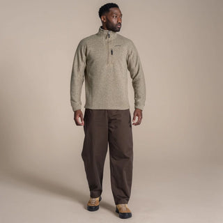 Men's Torney III Half Zip Fleece | Khaki Oak