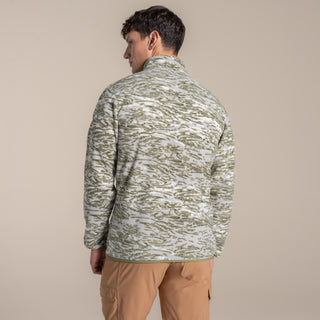 Men's National Trust Irt Half Zip Fleece | Cardamom Print