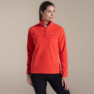 Women's Miska VI Half Zip Fleece | Red Dawn