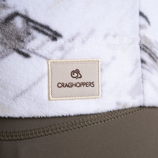 Women's Annjela Half Zip Fleece | Optic White Print