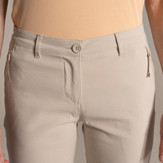 Women's Kiwi Pro III Cropped Trouser | Oyster