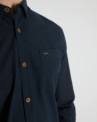 Drummer Long Sleeve Shirt North Navy