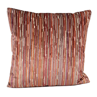 Cut Velvet Cushion Cover | Mulberry