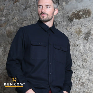 Duncan Overshirt | Navy