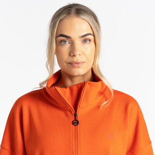 Women's Recoup II Half Zip Sweatshirt Rusty Orange