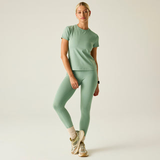 Women's Power Leggings |  Glacier Green