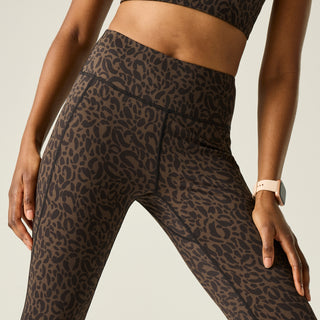 Influential II Leggings | Hot Fudge Animal Print