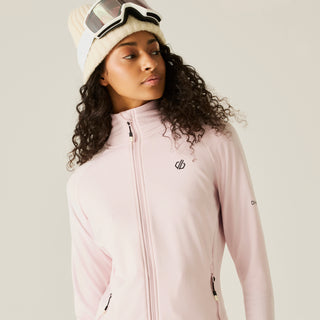 Lowline Full Zip Core Stretch Midlayer | Pink Haze