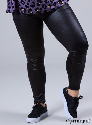 Geri Leather Legging Black