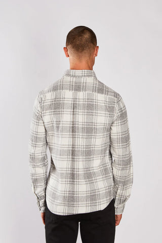 Fidel Shirt | Grey & White Check