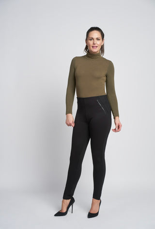 Margaret Pull Up Legging Black