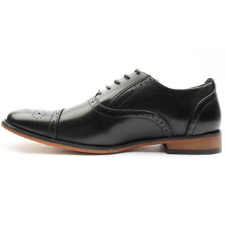 Oxford Brogue Tie Shoe | Black
