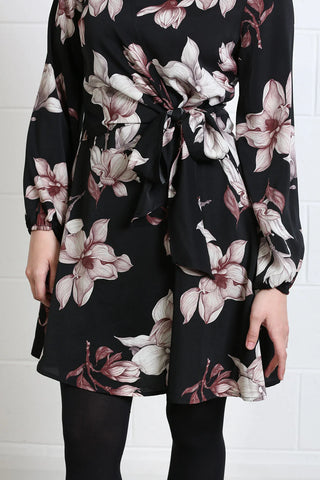 Grace Dress  | Black Floral