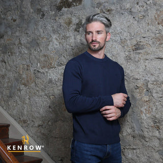 Graham Jumper | Navy Melange