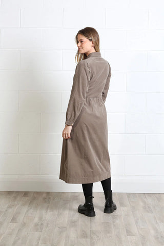 Hazel Shirt Dress | Biscuit