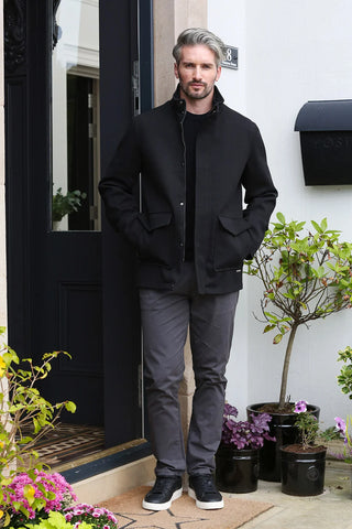 Huxley Coat | Black