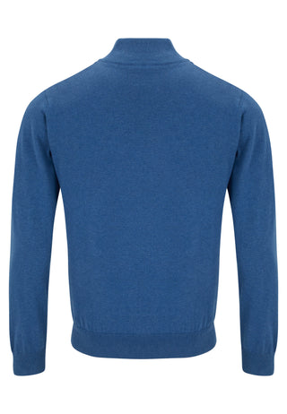 GG Harold 1/2 Zip | Denim Ocean