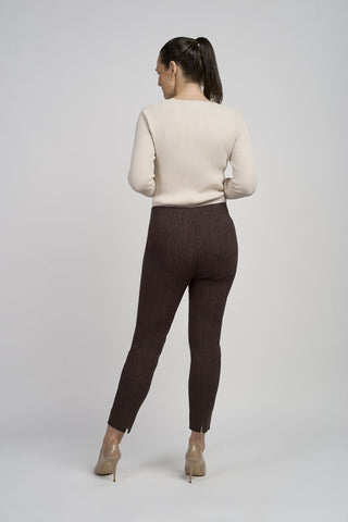 Butter Cup Ankle Grazer Trouser | Tawny Fold