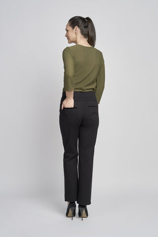 Velvet Pocket Trouser | Black