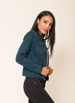 Donna Denim Jacket Duck Blue