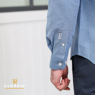 Jagger Oxford Sleeve Shirt | Denim