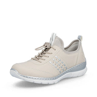 Nikita Slip on Bungee Lace Shoe | Silver