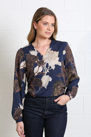 Mia Top | Blue