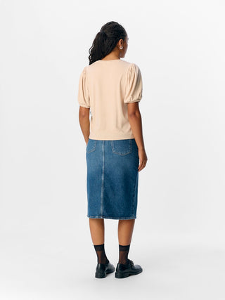 Jamie Short Sleeve Top | Sandshell