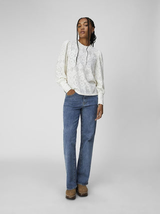 Feodora Top | Cloud Dancer