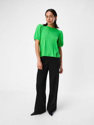 Jamie Short Sleeve Top | Vibrant Green