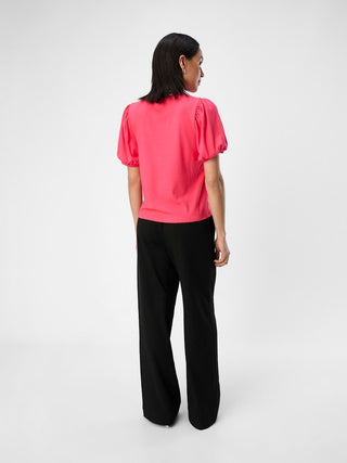 Jamie Short Sleeve Top | Paradise Pink