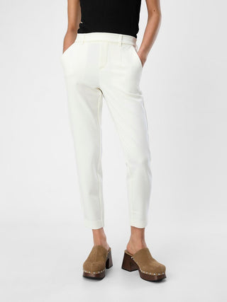 Lisa Slim Trousers | Cloud Dancer