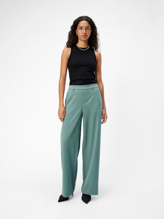 Lisa Wide Trousers | Forest Green