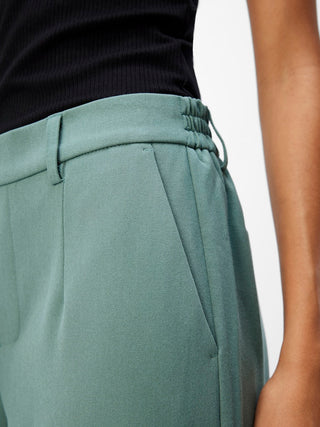 Lisa Wide Trousers | Forest Green