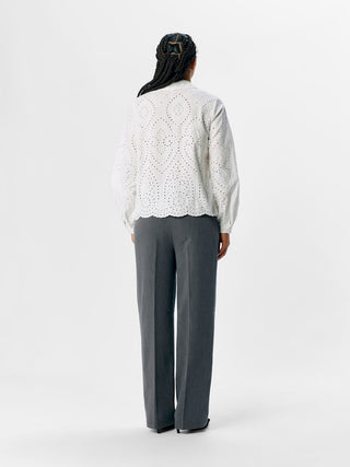 Bitten Long Sleeve Shirt | Cloud Dancer