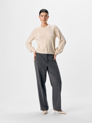 Jinge Long Sleeve Jumper | Sandshell
