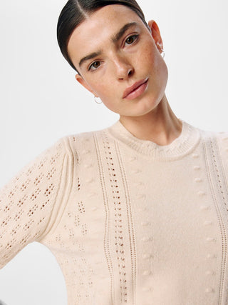 Jinge Long Sleeve Jumper | Sandshell