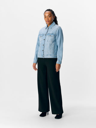 Ellen Denim Jacket  | Light Blue Denim Washed